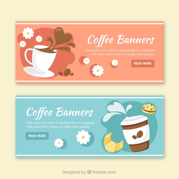 Download Free Download This Free Vector Coffee Banners In Design Use our free logo maker to create a logo and build your brand. Put your logo on business cards, promotional products, or your website for brand visibility.