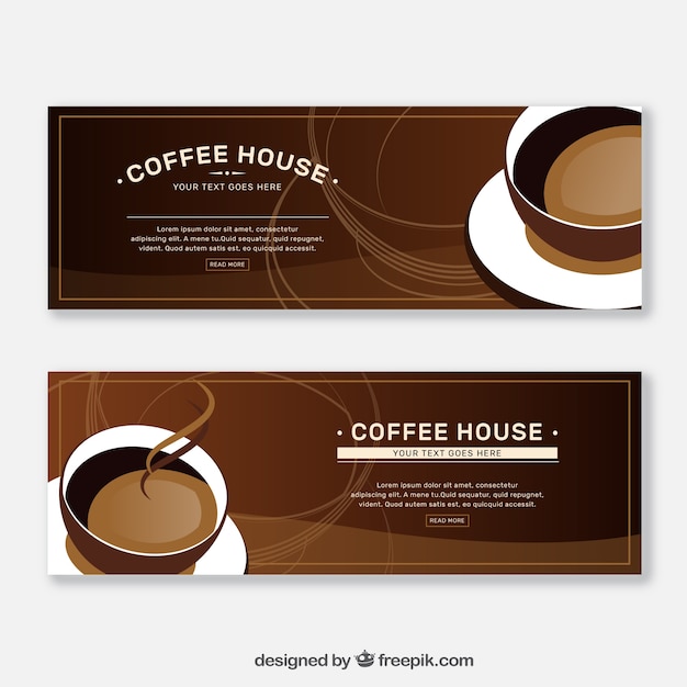 Download Coffee banners Vector | Free Download