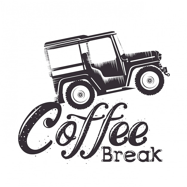 Download Free Download Free Coffee Break Label With Car Vector Freepik Use our free logo maker to create a logo and build your brand. Put your logo on business cards, promotional products, or your website for brand visibility.