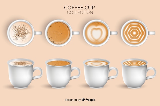 Free Vector | Coffee cup collection