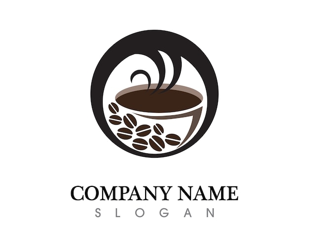 Download Free Coffee Cup Logo Template Premium Vector Use our free logo maker to create a logo and build your brand. Put your logo on business cards, promotional products, or your website for brand visibility.