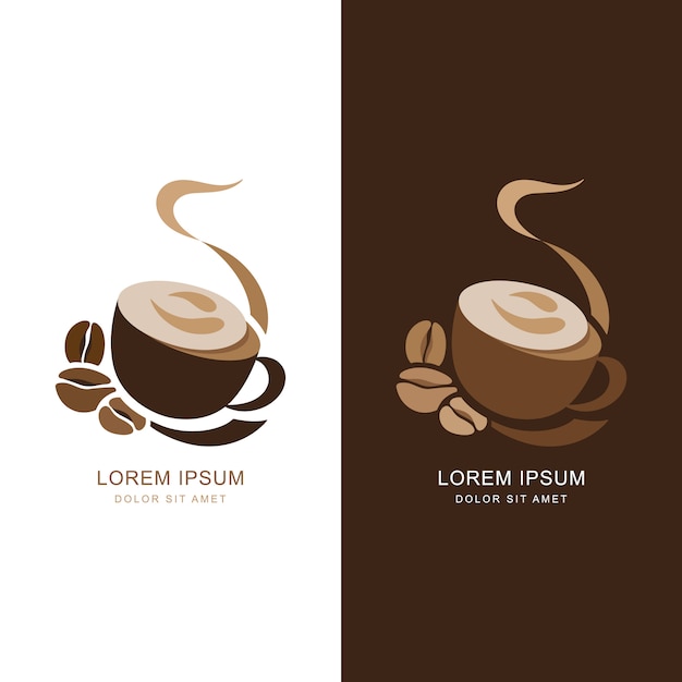 Premium Vector | Coffee cup logo