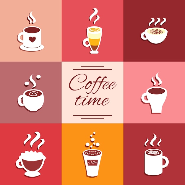 Coffee designs collection