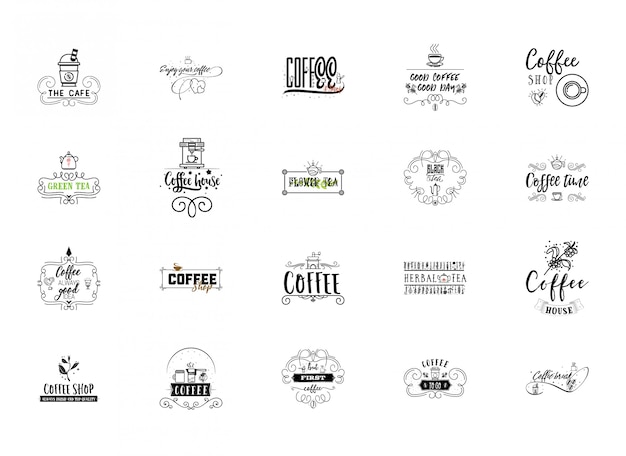 Download Free Coffee Hipster Vintage Stylized Lettering Badge Premium Vector Use our free logo maker to create a logo and build your brand. Put your logo on business cards, promotional products, or your website for brand visibility.