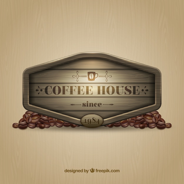 Download Coffee house banner | Premium Vector