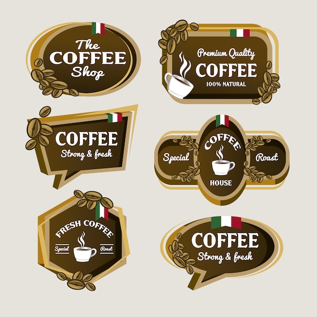 Download Free Coffee Logo Collection Free Vector Use our free logo maker to create a logo and build your brand. Put your logo on business cards, promotional products, or your website for brand visibility.