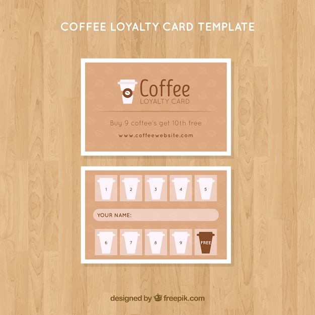 coffee-loyalty-card-template-free-vector