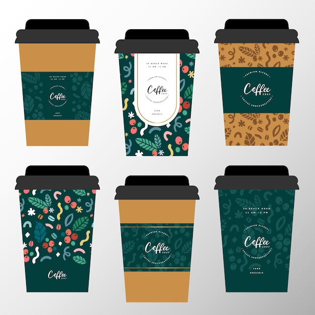 drink paper cup design