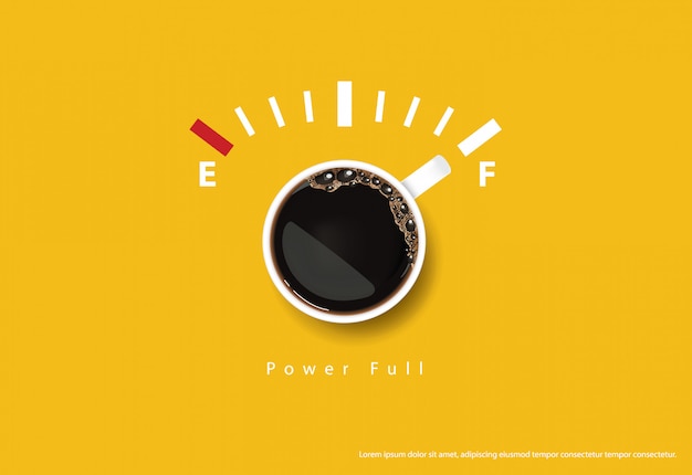 Coffee poster advertisement flayers vector illustration Premium Vector