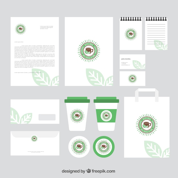 Download Free Download Free Coffee Shop Branding Stationery Vector Freepik Use our free logo maker to create a logo and build your brand. Put your logo on business cards, promotional products, or your website for brand visibility.