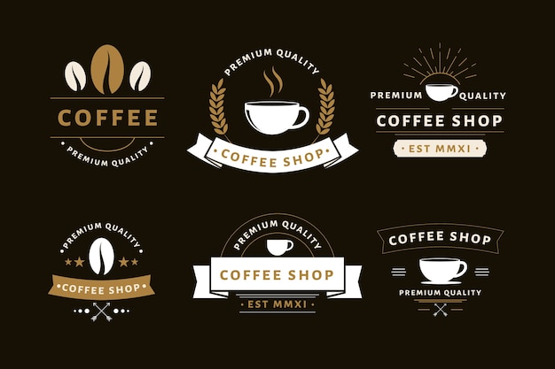 Download Free Download Free Coffee Shop Retro Logo Pack Vector Freepik Use our free logo maker to create a logo and build your brand. Put your logo on business cards, promotional products, or your website for brand visibility.