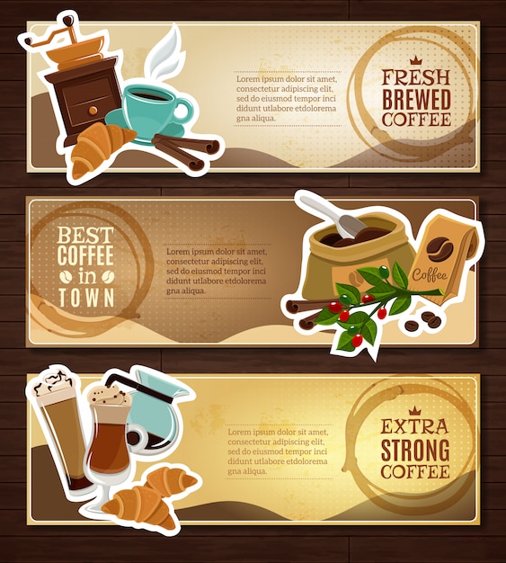 Free Free 327 Coffee Banner Svg SVG PNG EPS DXF File
