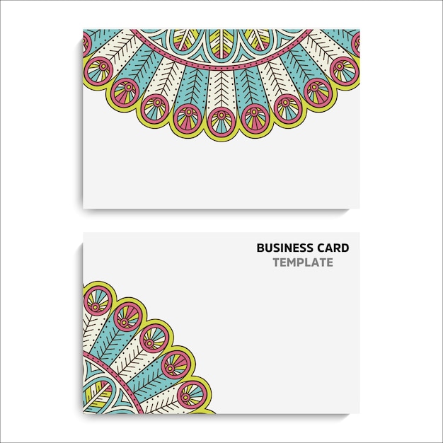 Premium Vector | Collection business card or invitation.