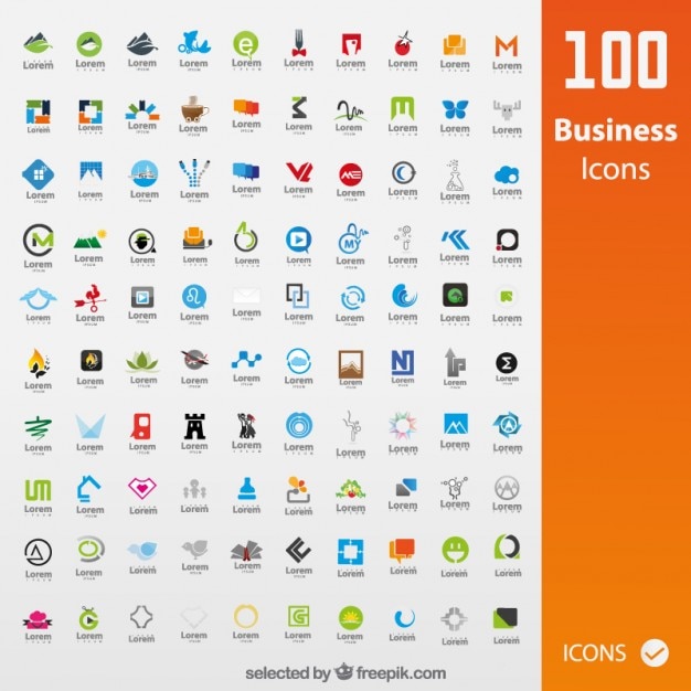 Download Free Vector | Collection of business icons