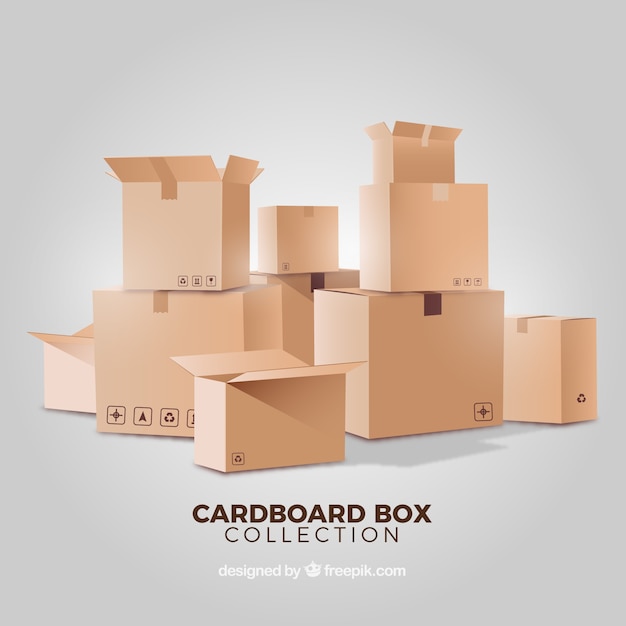 Free Cardboard Box Vectors 8000 Images In Ai Eps Format 