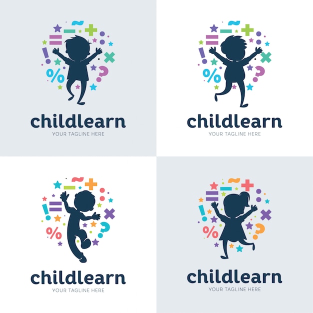 Download Free Collection Of Children Learning Set Design Template Premium Vector Use our free logo maker to create a logo and build your brand. Put your logo on business cards, promotional products, or your website for brand visibility.