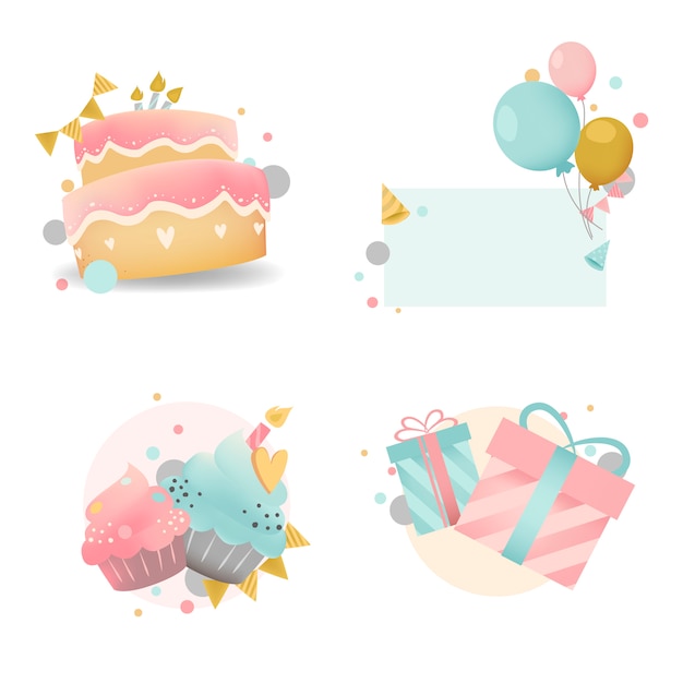 Download Free Collection Of Colorful Birthday Badge Vectors Free Vector Use our free logo maker to create a logo and build your brand. Put your logo on business cards, promotional products, or your website for brand visibility.