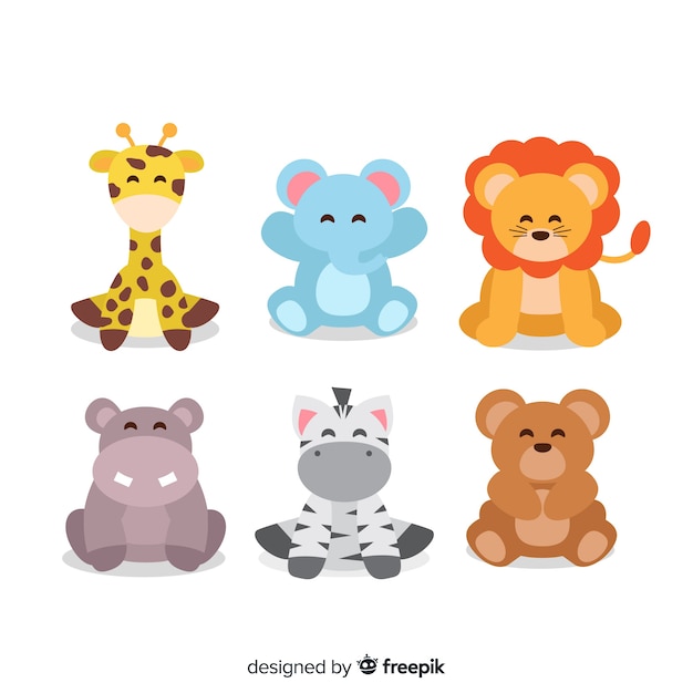 Download Free Download This Free Vector Collection Of Cute Animals Illustrations Use our free logo maker to create a logo and build your brand. Put your logo on business cards, promotional products, or your website for brand visibility.