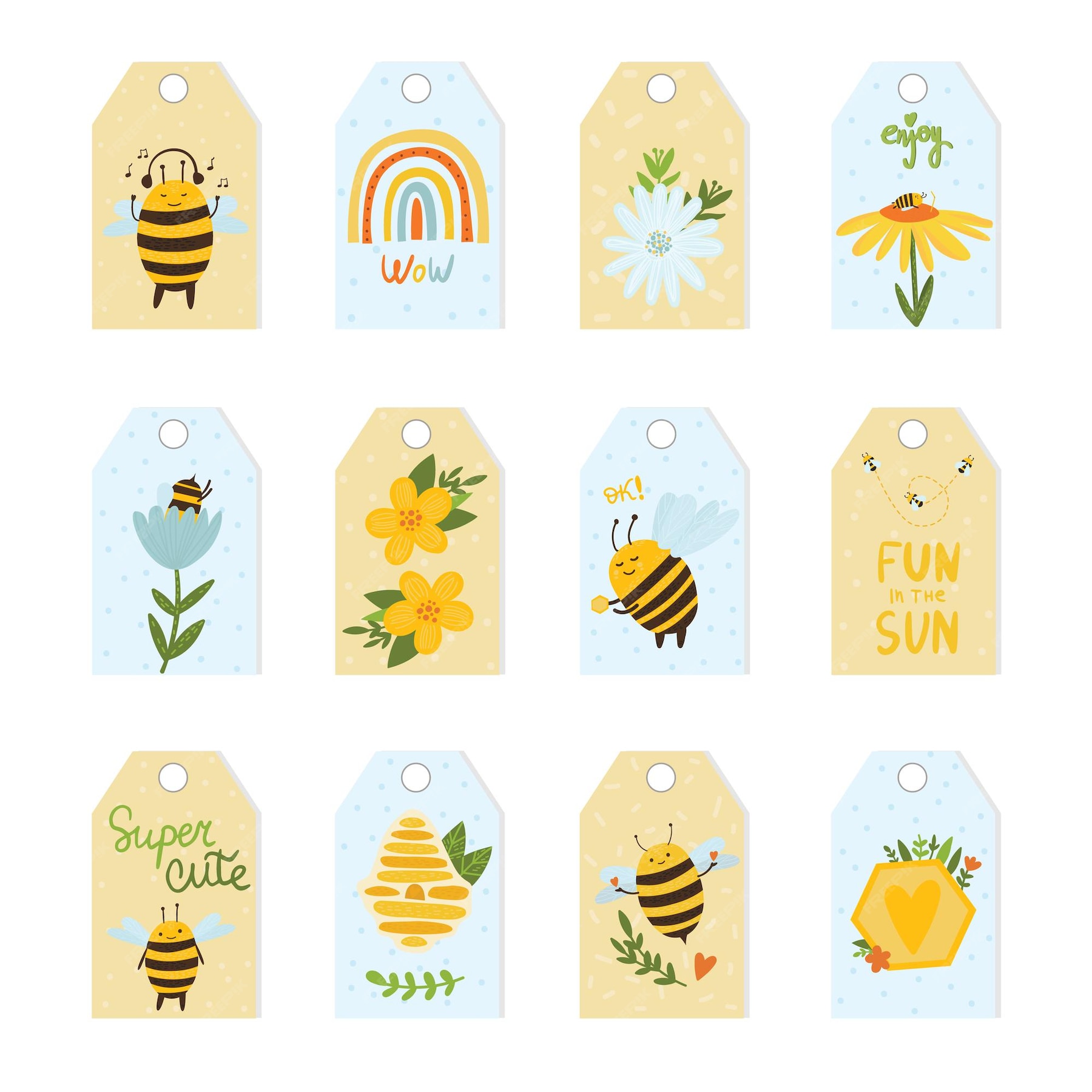 travel bee tags