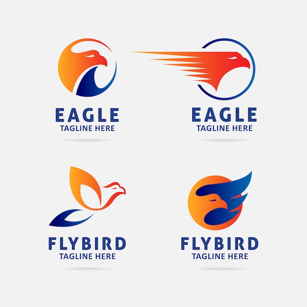 Download Free Collection Of Eagle Bird Logo Design Premium Vector Use our free logo maker to create a logo and build your brand. Put your logo on business cards, promotional products, or your website for brand visibility.