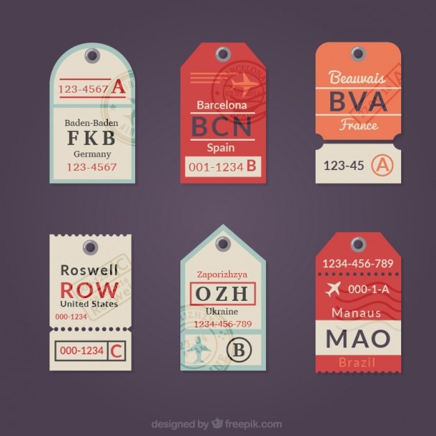 travel tag graphic