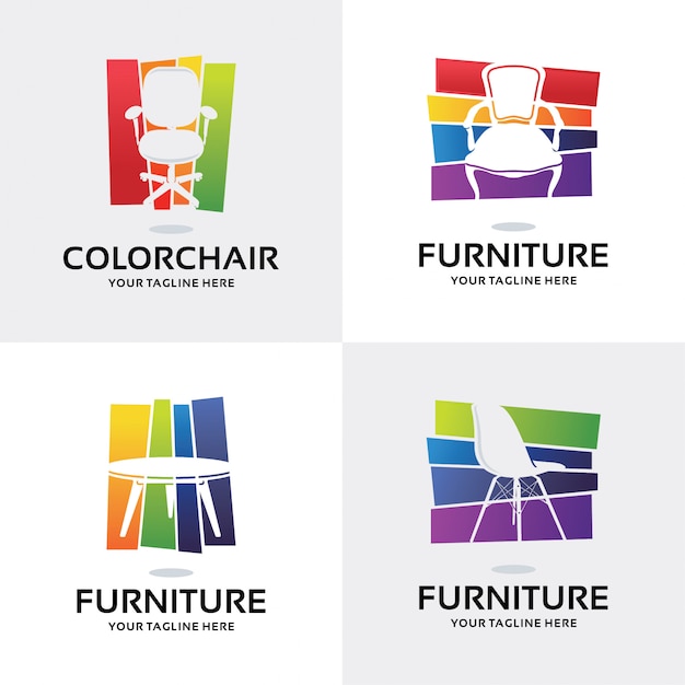 Download Free Collection Of Furniture Logo Set Design Template Premium Vector Use our free logo maker to create a logo and build your brand. Put your logo on business cards, promotional products, or your website for brand visibility.