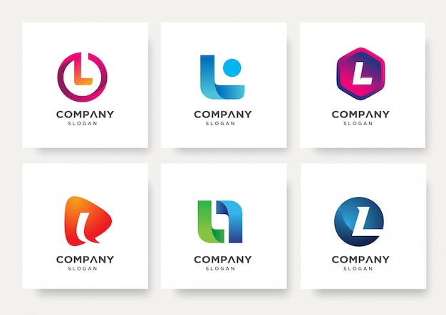 Download Free Collection Of Letter L Logo Design Template Premium Vector Use our free logo maker to create a logo and build your brand. Put your logo on business cards, promotional products, or your website for brand visibility.
