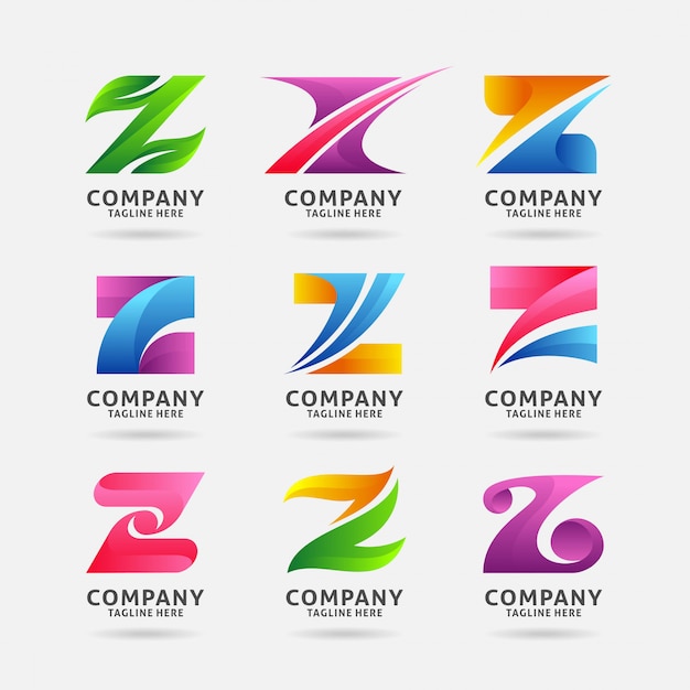 Download Free Collection Of Letter Z Modern Logo Design Premium Vector Use our free logo maker to create a logo and build your brand. Put your logo on business cards, promotional products, or your website for brand visibility.