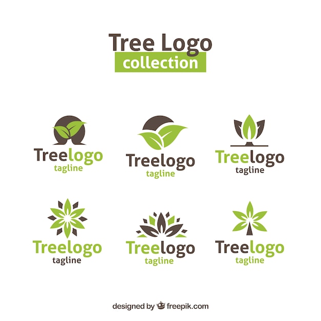 Download Free Collection Of Modern Tree Logos Free Vector Use our free logo maker to create a logo and build your brand. Put your logo on business cards, promotional products, or your website for brand visibility.
