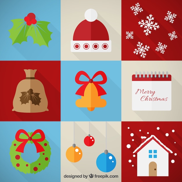 christmas design elements