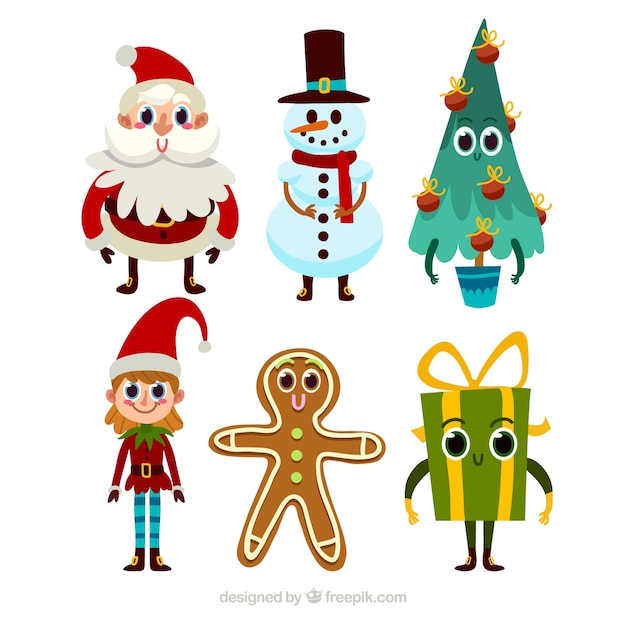 Christmas Cartoons Characters 