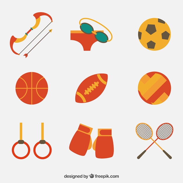 Collection of sport element