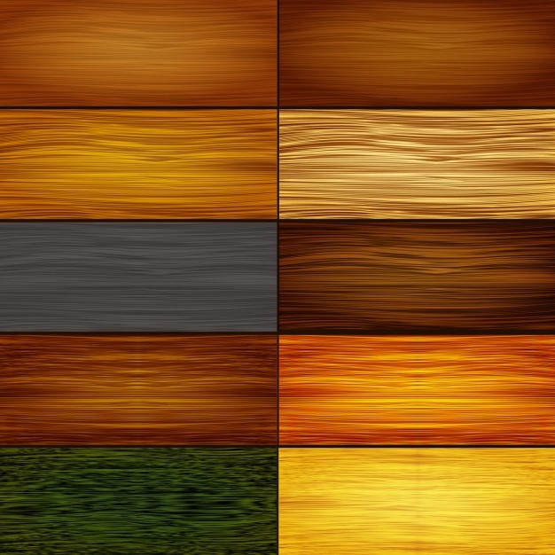 Collection of wood textures