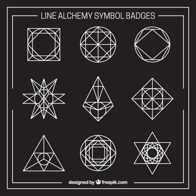 Symbole Alchemie