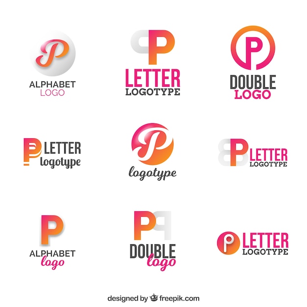 Download Free Collection Of P Letter Logo Free Vector Use our free logo maker to create a logo and build your brand. Put your logo on business cards, promotional products, or your website for brand visibility.