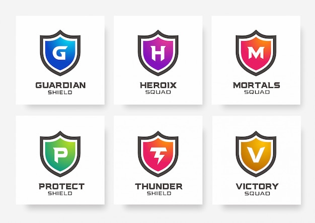 Download Free Collection Of Shield Gaming Logo Templates Premium Vector Use our free logo maker to create a logo and build your brand. Put your logo on business cards, promotional products, or your website for brand visibility.