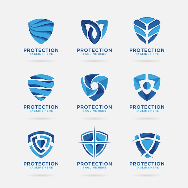 Download Free Collection Of Shield Logo With Abstract Design Premium Vector Use our free logo maker to create a logo and build your brand. Put your logo on business cards, promotional products, or your website for brand visibility.