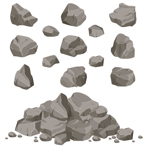 Download Free Collection Of Stones Of Various Shapes Rocks And Debris Of The Use our free logo maker to create a logo and build your brand. Put your logo on business cards, promotional products, or your website for brand visibility.