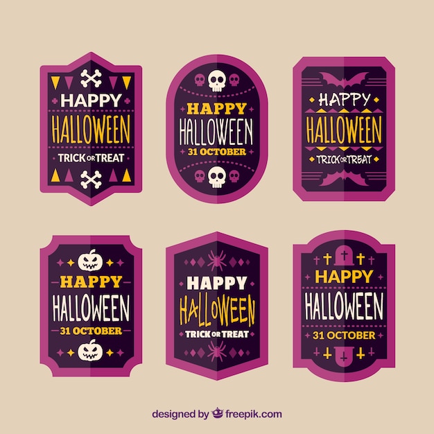 Excellent Vintage Halloween Stickers