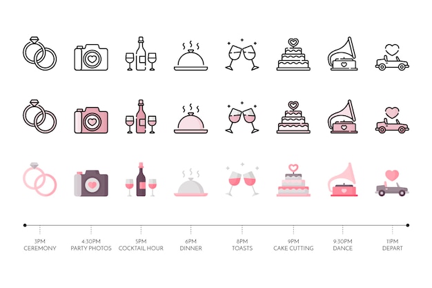 Download Wedding Icon Vectors, Photos and PSD files | Free Download