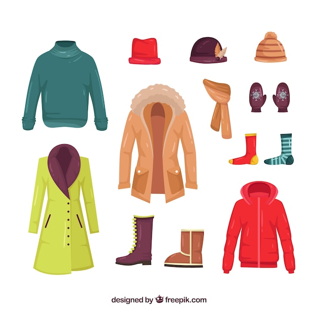 winter clothes collection