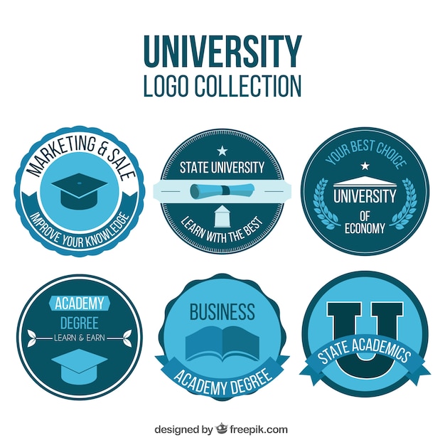 colleges with blue colors