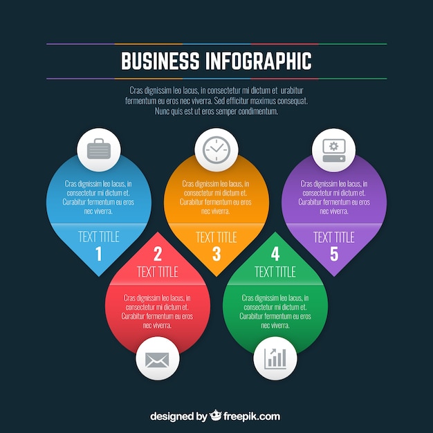 business design infographic template