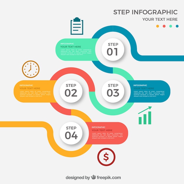 colored round infographic with four steps_23 2147630010