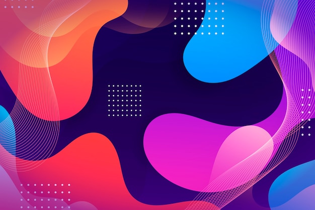 Premium Vector | Colorful abstract background