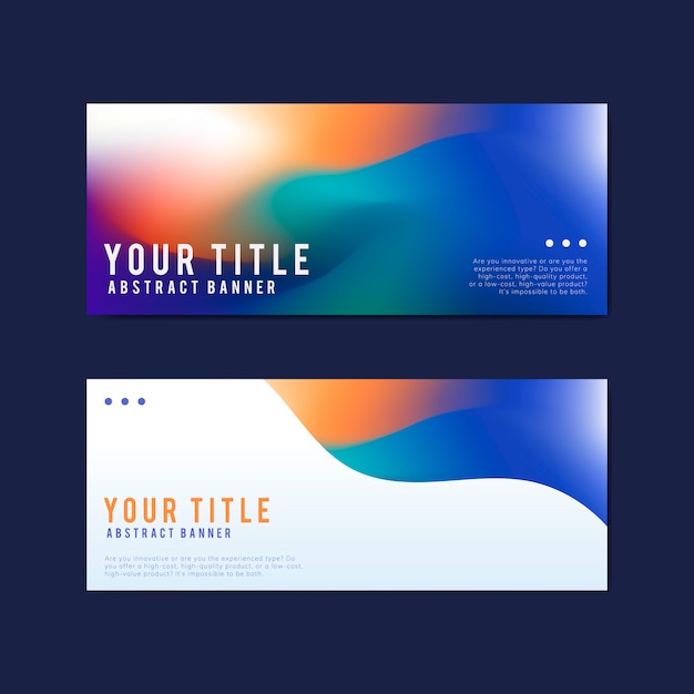 Download Free Download Free Colorful And Abstract Banner Design Templates Vector Use our free logo maker to create a logo and build your brand. Put your logo on business cards, promotional products, or your website for brand visibility.