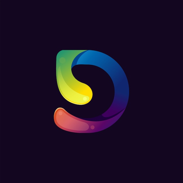 Download Free Colorful Abstract Letter D Logo Premium Premium Vector Use our free logo maker to create a logo and build your brand. Put your logo on business cards, promotional products, or your website for brand visibility.