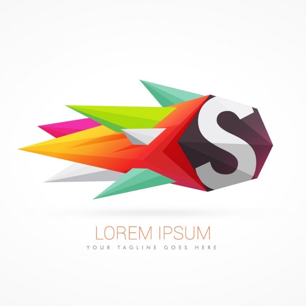 Download Free Download This Free Vector Colorful Abstract Logo With Letter S Use our free logo maker to create a logo and build your brand. Put your logo on business cards, promotional products, or your website for brand visibility.