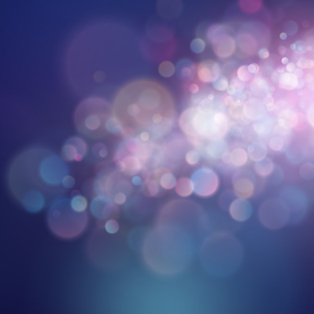 Premium Vector | Colorful abstract vivid blur bokeh circles in soft ...