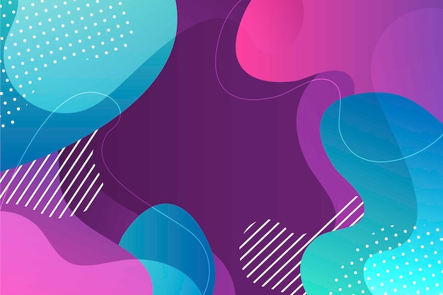 Free Vector | Colorful abstract wallpaper concept
